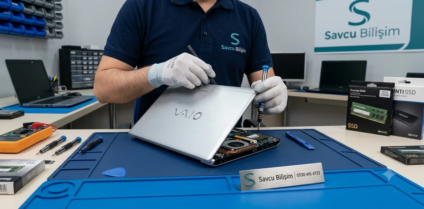Isparta Sony Vaio laptop teknik servis